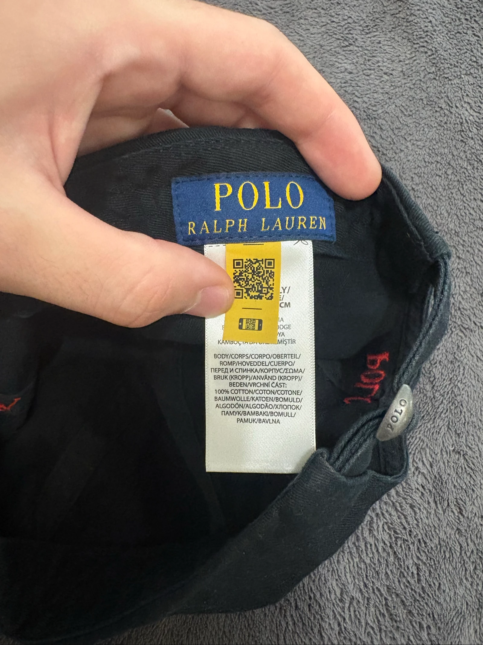 zwarte Polo Ralph Lauren pet – photo 3